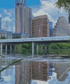 Lady Bird Lake In Austin Diamond Painting