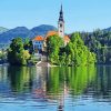 Lake Bled Diamond Painting