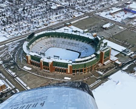 Lambeau Field Diamond Painting