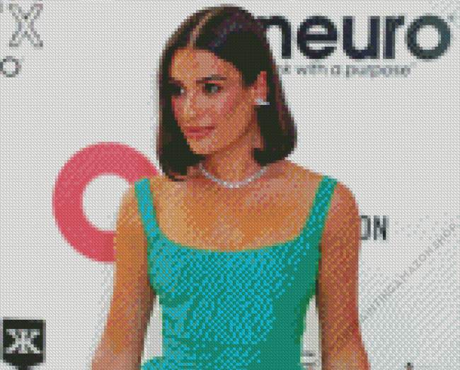 Lea Michele Diamond Painting