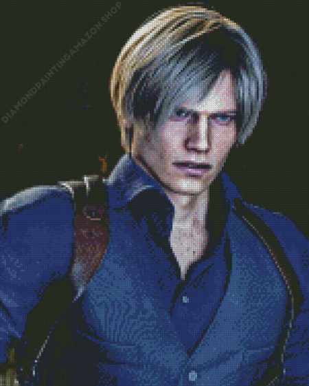 Leon S Kennedy Diamond Painting