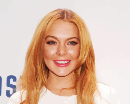 Lindsay Lohan Diamond Painting