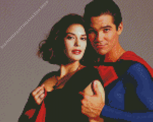 Lois And Clark Diamond Painting