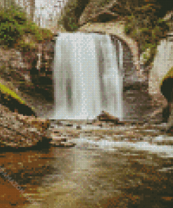 Looking Glass Falls Diamond Painting