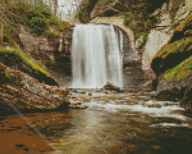 Looking Glass Falls Diamond Painting