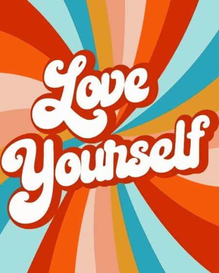 Love Yourself Pastel Art Diamond Painting