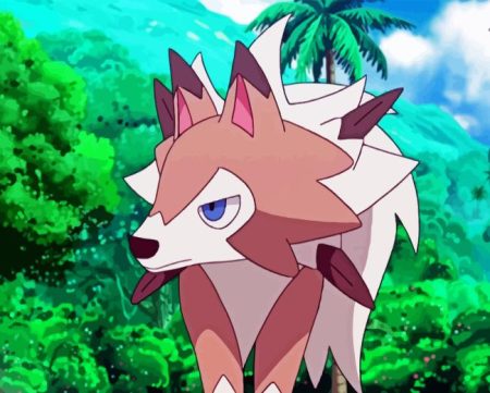 Lycanroc Diamond Painting