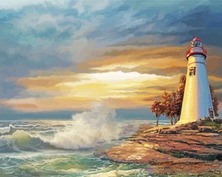 Marblehead Lighthouse Diamond Painting