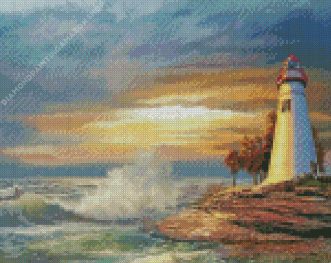 Marblehead Lighthouse Diamond Painting