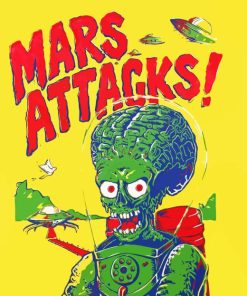 Mars Attacks Diamond Painting