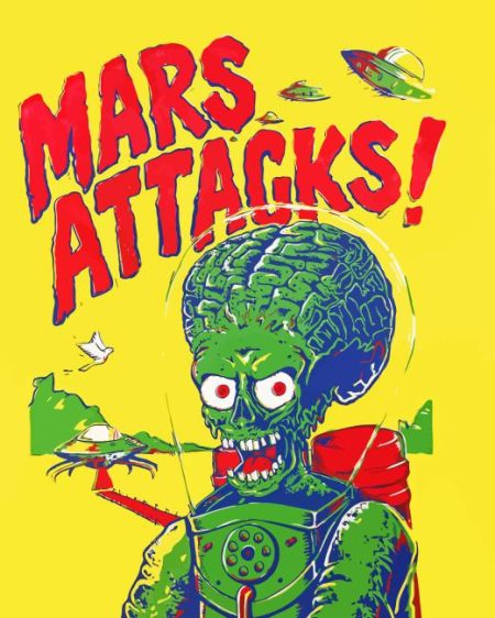 Mars Attacks Diamond Painting