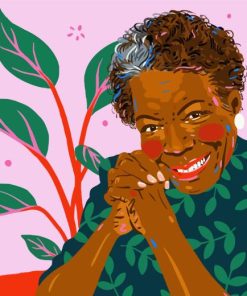 Maya Angelou Diamond Painting