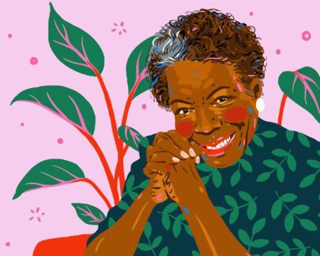 Maya Angelou Diamond Painting