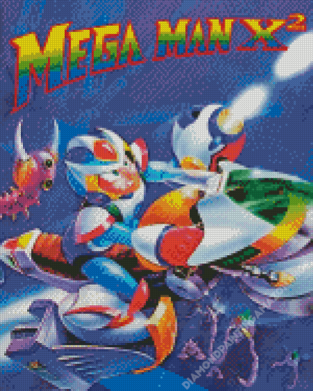 Mega Man X Diamond Painting