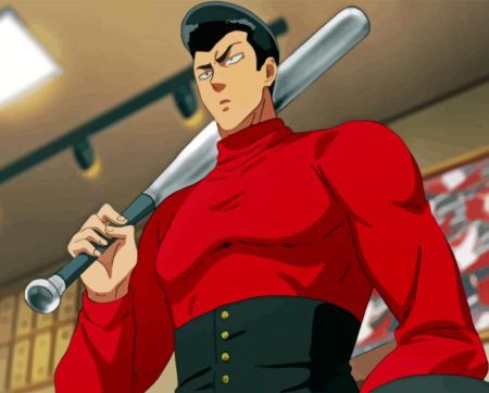 Metal Bat Diamond Painting