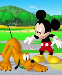 Mickey Mouse Clubhouse Diamond Painting