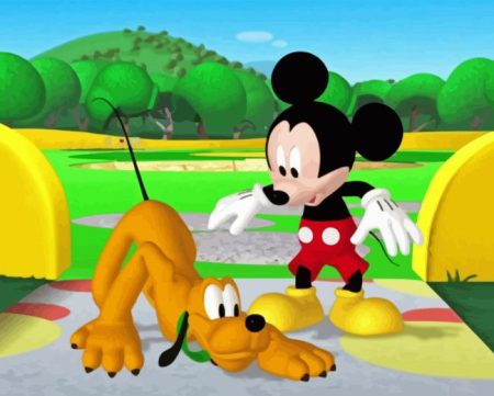 Mickey Mouse Clubhouse Diamond Painting