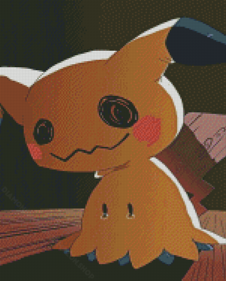 Mimikyu Pokemon Diamond Painting