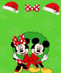 Mini Mouse Christmas Diamond Painting