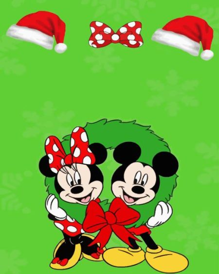 Mini Mouse Christmas Diamond Painting