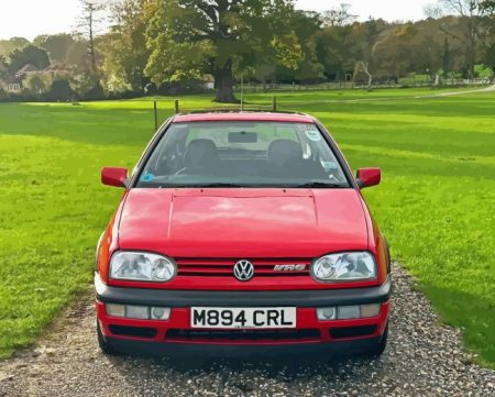 Mk3 Red Golf Diamond Painting