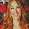 Model Liz Hurley Diamond Painting