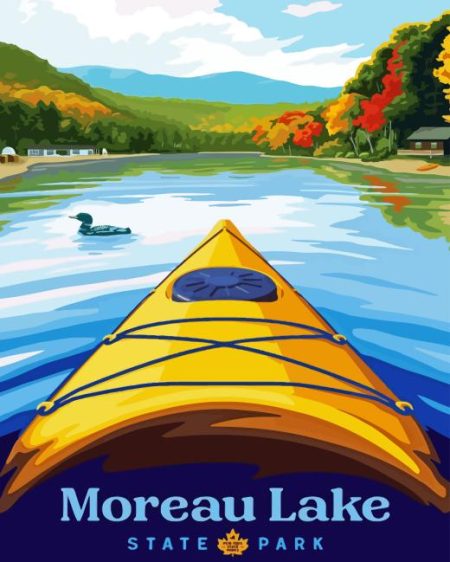 Moreau Lake Poster Diamond Painting