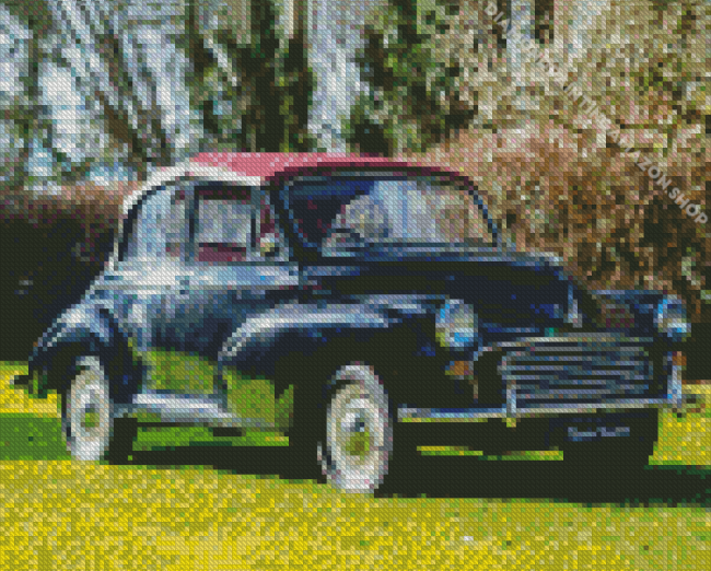 Morris Minor Car Diamond Painting