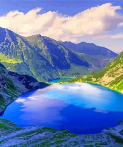 Morskie Oko Tatra Diamond Painting