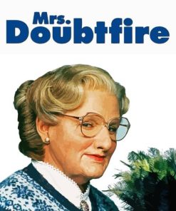 Mrs Doubtfire Poster Diamond Painting