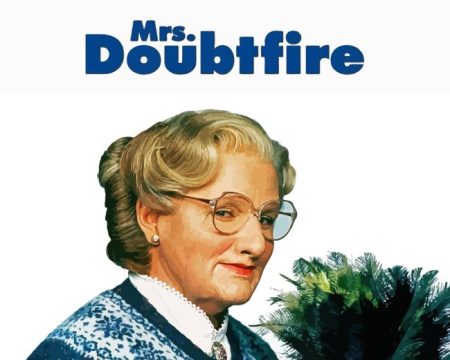 Mrs Doubtfire Poster Diamond Painting