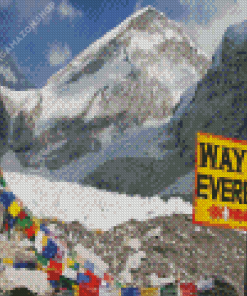 Mt Everest Base Camp Diamond Painting