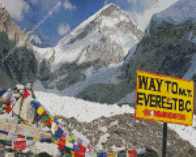 Mt Everest Base Camp Diamond Painting