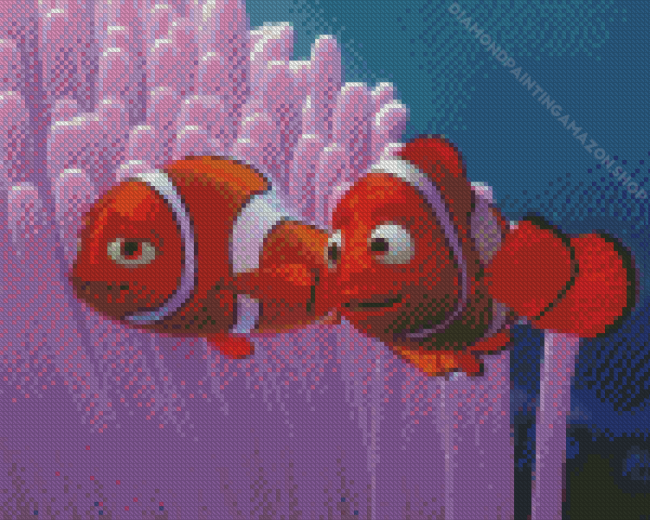 Nemo And Marlin Diamond Painting