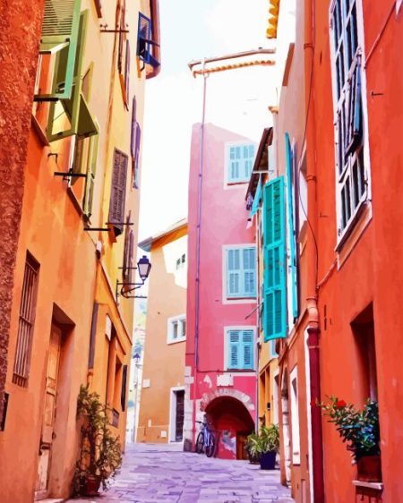Nice France Streets Diamond Painting