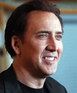 Nicolas Cage Diamond Painting