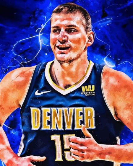 Nikola Jokic Diamond Painting
