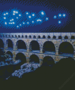 Nimes Pont Du Gard Diamond Painting