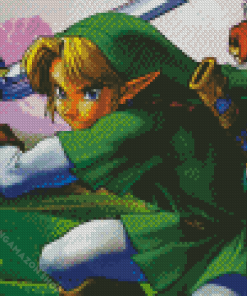 Ocarina Of Time Diamond Painting