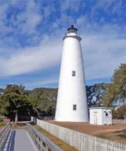 Ocracoke Lighthouse Diamond Painting