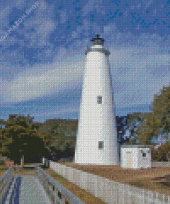 Ocracoke Lighthouse Diamond Painting