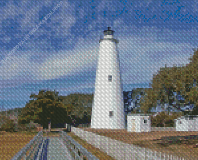 Ocracoke Lighthouse Diamond Painting