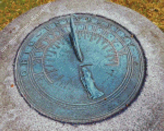 Ohio University Sundial Diamond Painting