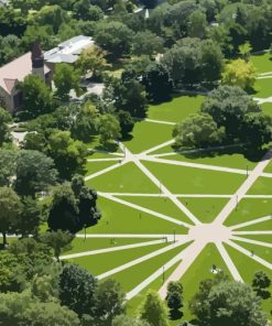 Ohio State University Garden Diamond Painting