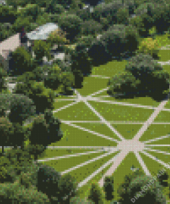 Ohio State University Garden Diamond Painting