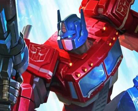 Optimus Prime Diamond Painting