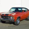 Orange 1971 Chevelle Diamond Painting