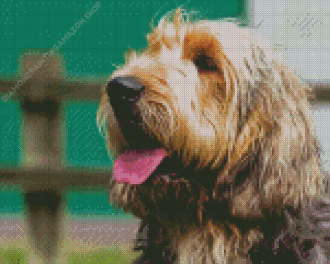 Otterhound Dog Diamond Painting