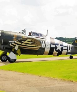 P47 Thunderbolt Diamond Painting