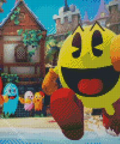 Pac Man Diamond Painting